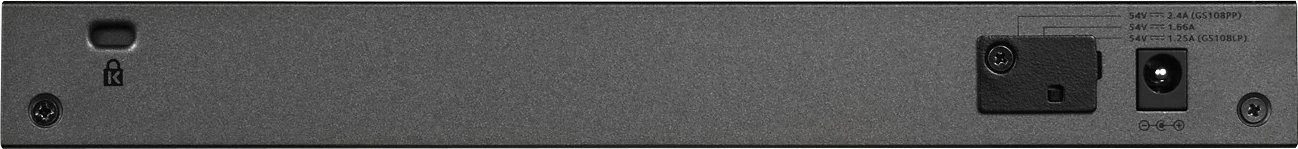 Switch NETGEAR GS108LP, Gigabit Ethernet, PoE, 1U