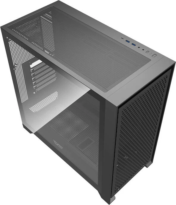 Kasë Darkflash DRX90 Mesh, Mid Tower, xham i temperuar, e zezë