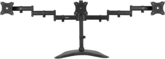 Mbajtëse desktopi për 3 monitorë VONHAUS 3000475, 13–27\", VESA 75x75/100x100, e zezë