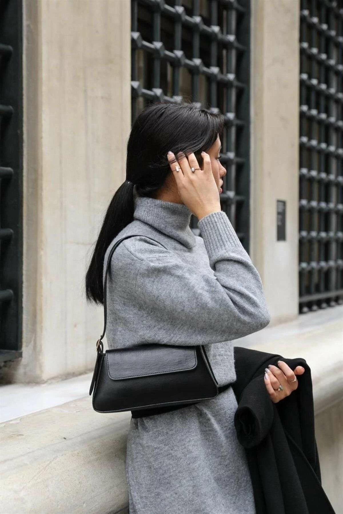 Çantë krahu Zoozie Bags, MK1020022SÇ22-002, e zezë