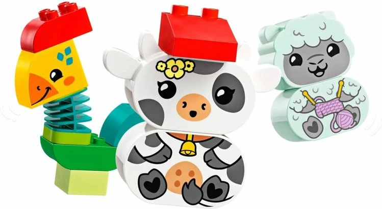 Lodra konstruktive Lego për fëmijë DUPLO Animal Train