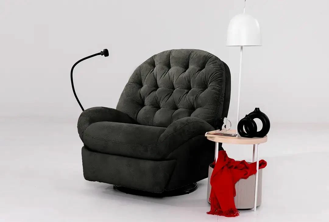 Karrige relaksuese elektrike Dream, ngjyrë e zezë, Atelier del Sofa