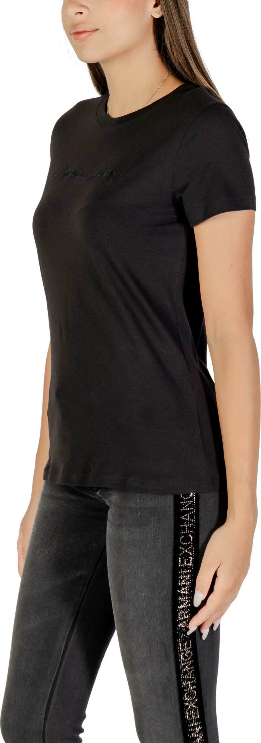 Maicë për femra Armani Exchange XW000839 AF10356, e zezë [Madhësia: S]