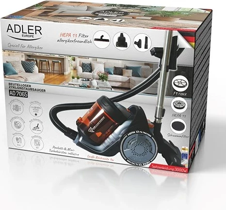 Fshesë me korrent Adler AD 7065, 700 W, E zezë