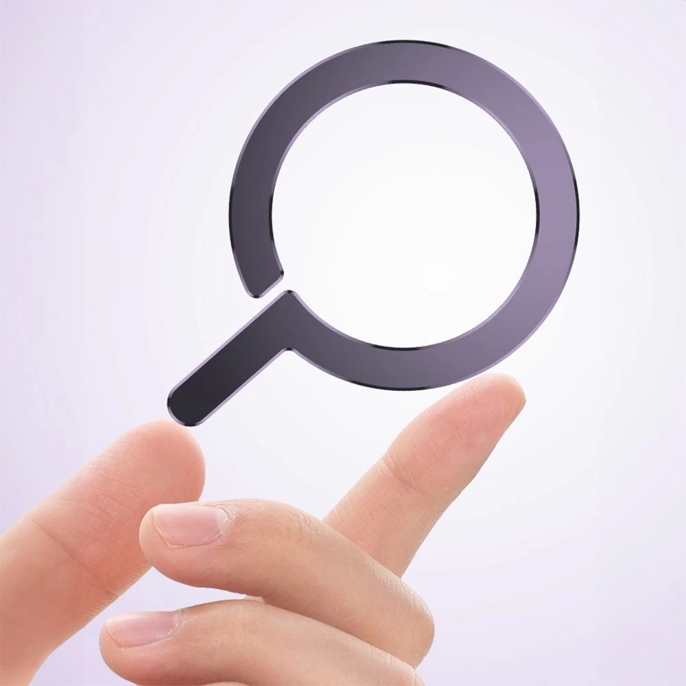 Unaza magnetike Tech-Protect MetalRing për MagSafe, set 2 copë, e zezë dhe argjendtë