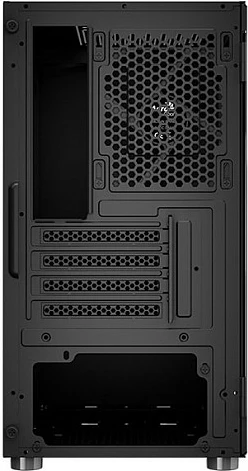 Kasë Aerocool CS-111-G-BK-v1 Mini Tower, micro ATX/Mini-ITX, Tempered Glass, e zezë