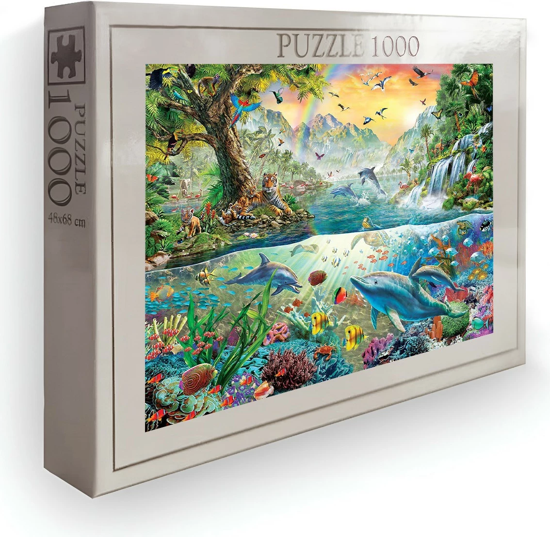 Puzzle 1000 copë, Evila Originals, shumëngjyrësh, PZL_040_1000