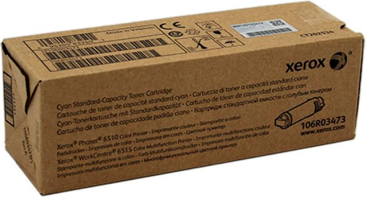 Toner Xerox 106R03473 për Phaser 6510/WorkCentre 6515, 1000 faqe, cyan