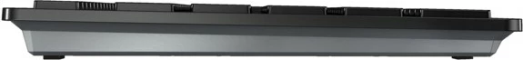 Tastierë dhe maus Cherry DW 9500 SLIM, Wireless, RF Wireless + Bluetooth, Scissor key switch, QWERTY, Ngjyrë e zezë dhe gri