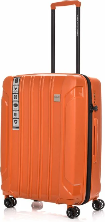 Valixhe e madhe Swissbags, portokalli