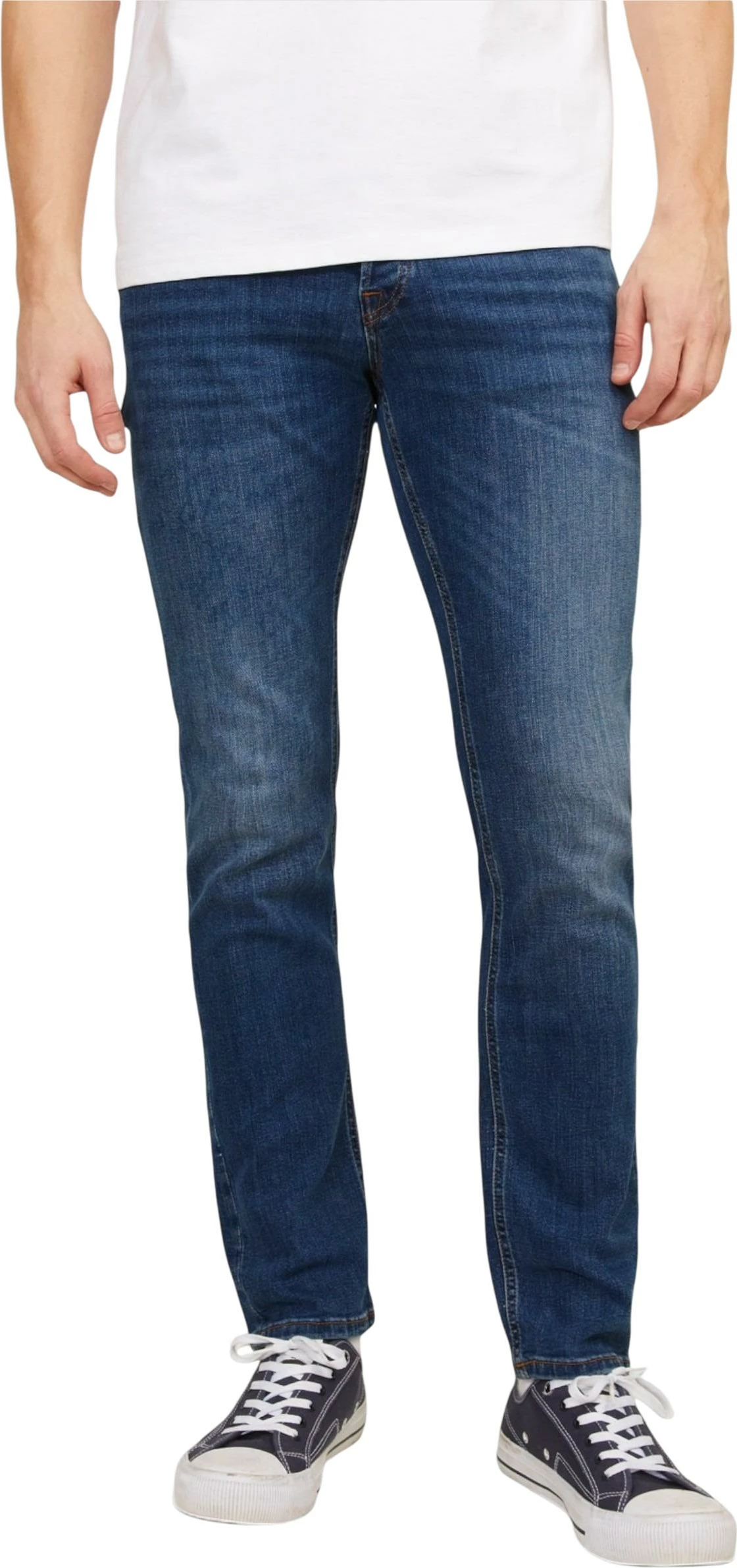 Xhinse për meshkuj Jack & Jones JJITIM JJORIGINAL AM 782, blu të errëta [Madhësia: W36 L32]