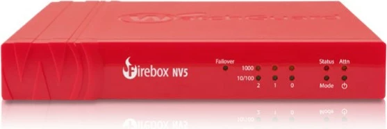 Firewall WatchGuard Firebox NV5, 5 vjet suport, i kuq