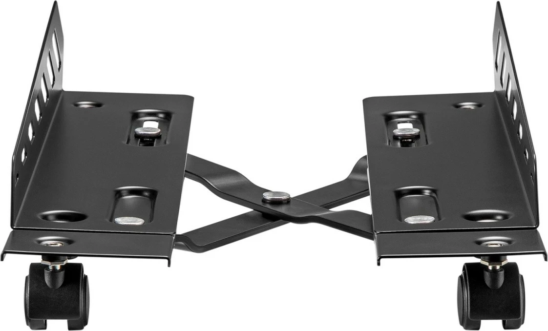 Kasë karrocë Maclean NanoRS RS480 për kompjuter, e zezë