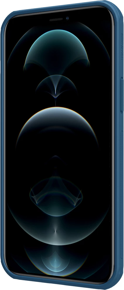 Mbështjellës Nillkin Super Frosted Shield për iPhone 13 Pro Max, kaltër