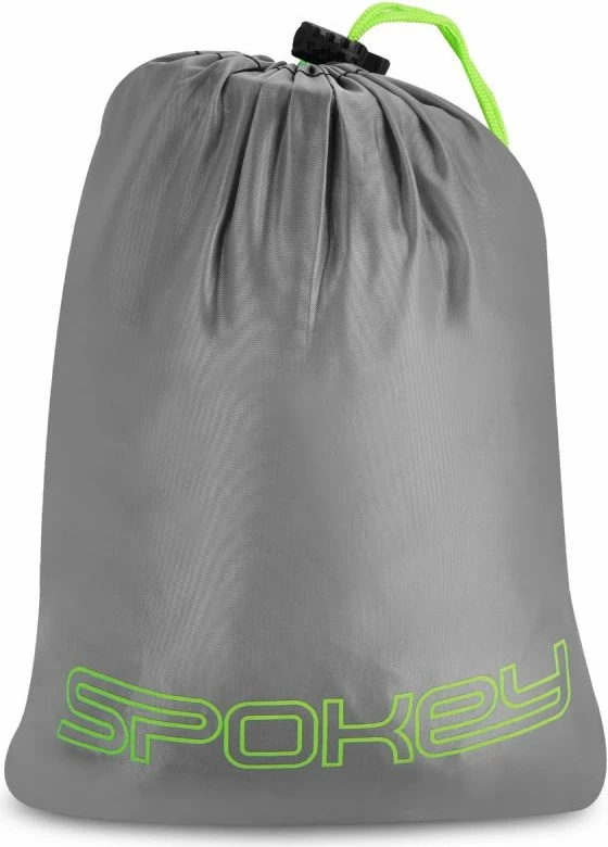 Hammock turistik Spokey Air Rocker, ultralight, për meshkuj dhe femra, jeshil dhe gri [Madhësia: 51 × 16 × 14 cm]