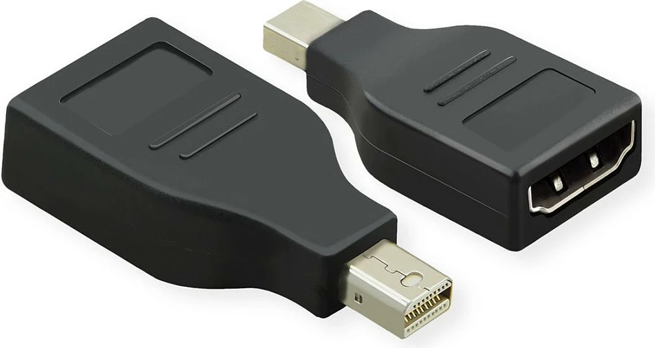 Adapter VALUE Mini DisplayPort në HDMI, 1920x1200, 60Hz, i zi