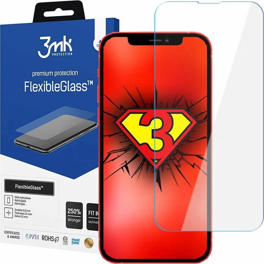 Xham mbrojtës 3MK FlexibleGlass për Apple iPhone 13 Pro