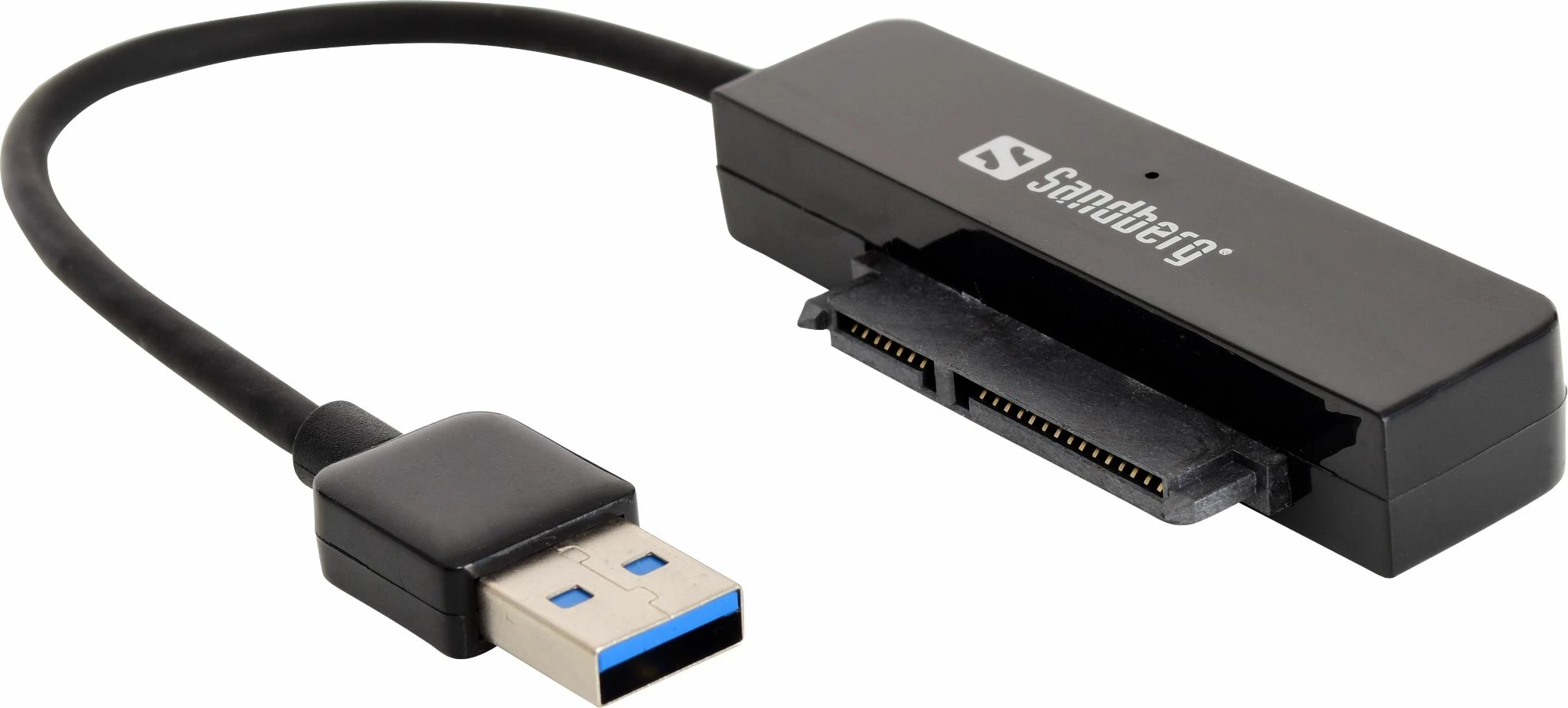 Adapter USB 3.0 në SATA Sandberg 133-87, për disk 2.5" SATA III, 5 Gbit/s, i zi