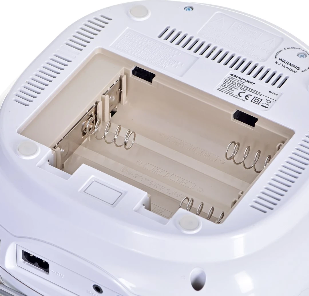 Stereo portativ Blaupunkt BB7-WH, FM, Gri