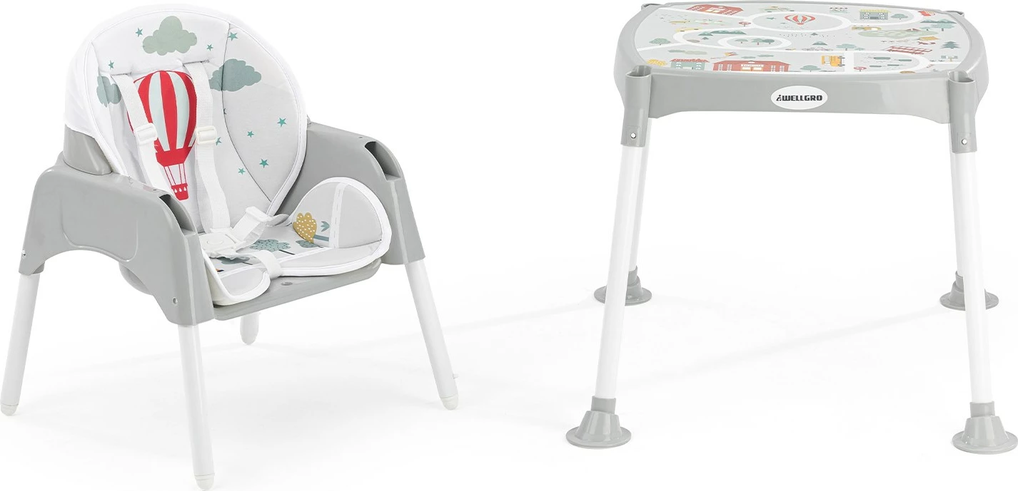 Karrige për bebe Evila Originals, RoadMap, ngjyrë gri