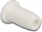 Kapak mbrojtës pluhuri për fibër optike DeLOCK, LC 1.25 mm, paketë 10 copë, i bardhë