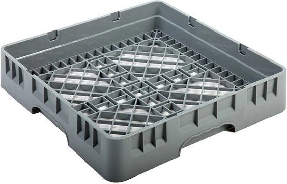 koshë bazë për gota, Amerbox, 500x500x100 mm, lartësia e gotës deri 70 mm, PP, gri