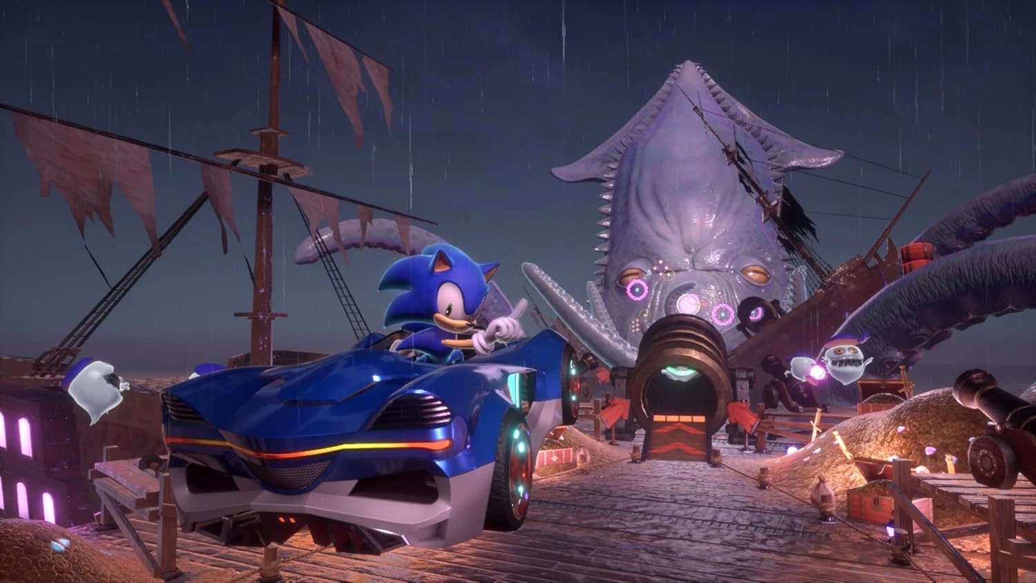Lojë garuese për Nintendo Switch SEGA Sonic Racing: CrossWorlds, PEGI 3