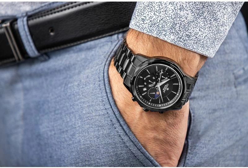 Orë dore për meshkuj Giewont, e zezë