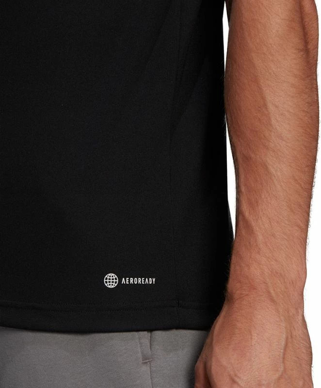 Maicë polo për meshkuj adidas, e zezë [Madhësia: L]