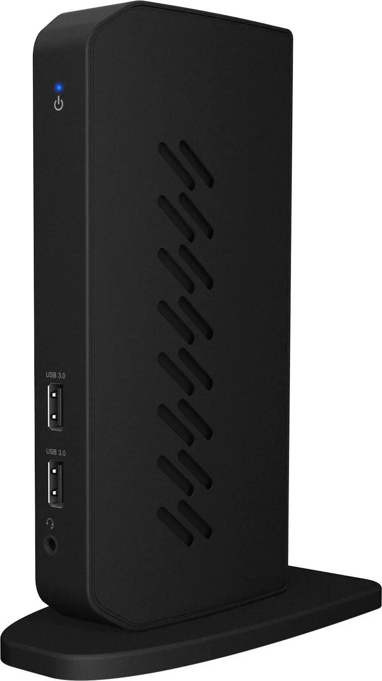 Doking stacion ICY Box USB-C/USB-A 12n1, 6x USB 3.0, 2x HDMI, 2x DisplayPort, RJ45, e zezë