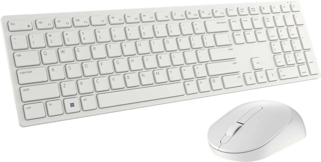 Set Tastierë dhe Maus Dell Pro KM5221W - Wireless, e bardhë