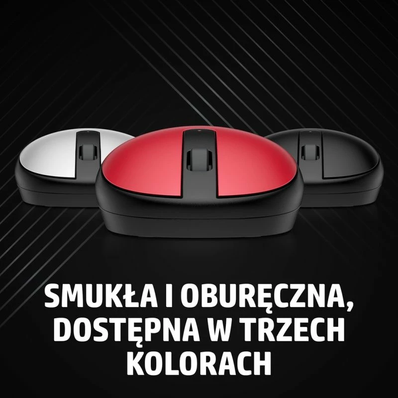 maus wireless HP 240 Empire Red, kuq e zi