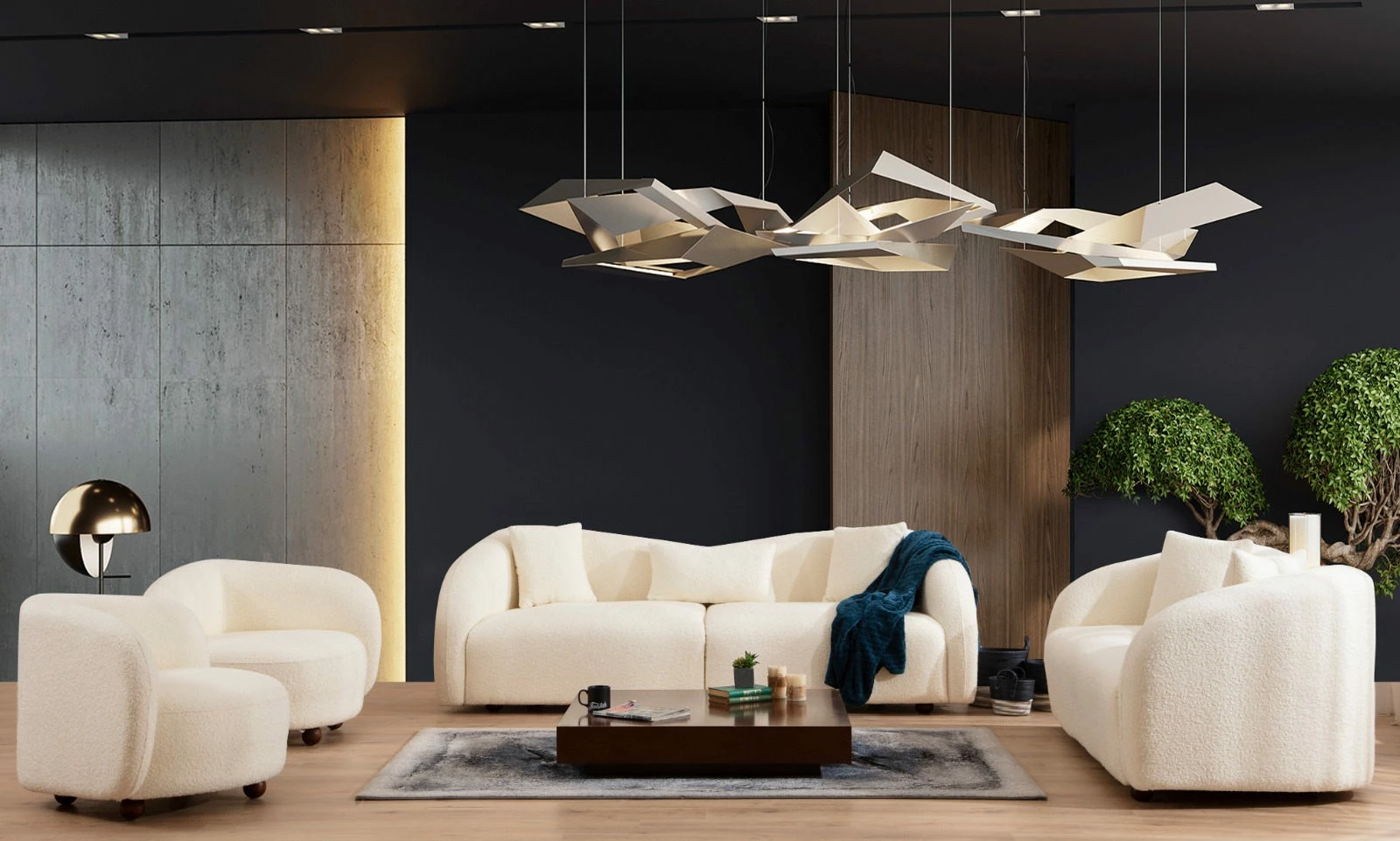 Divan treshe Atelier del Sofa, Venedik, krem