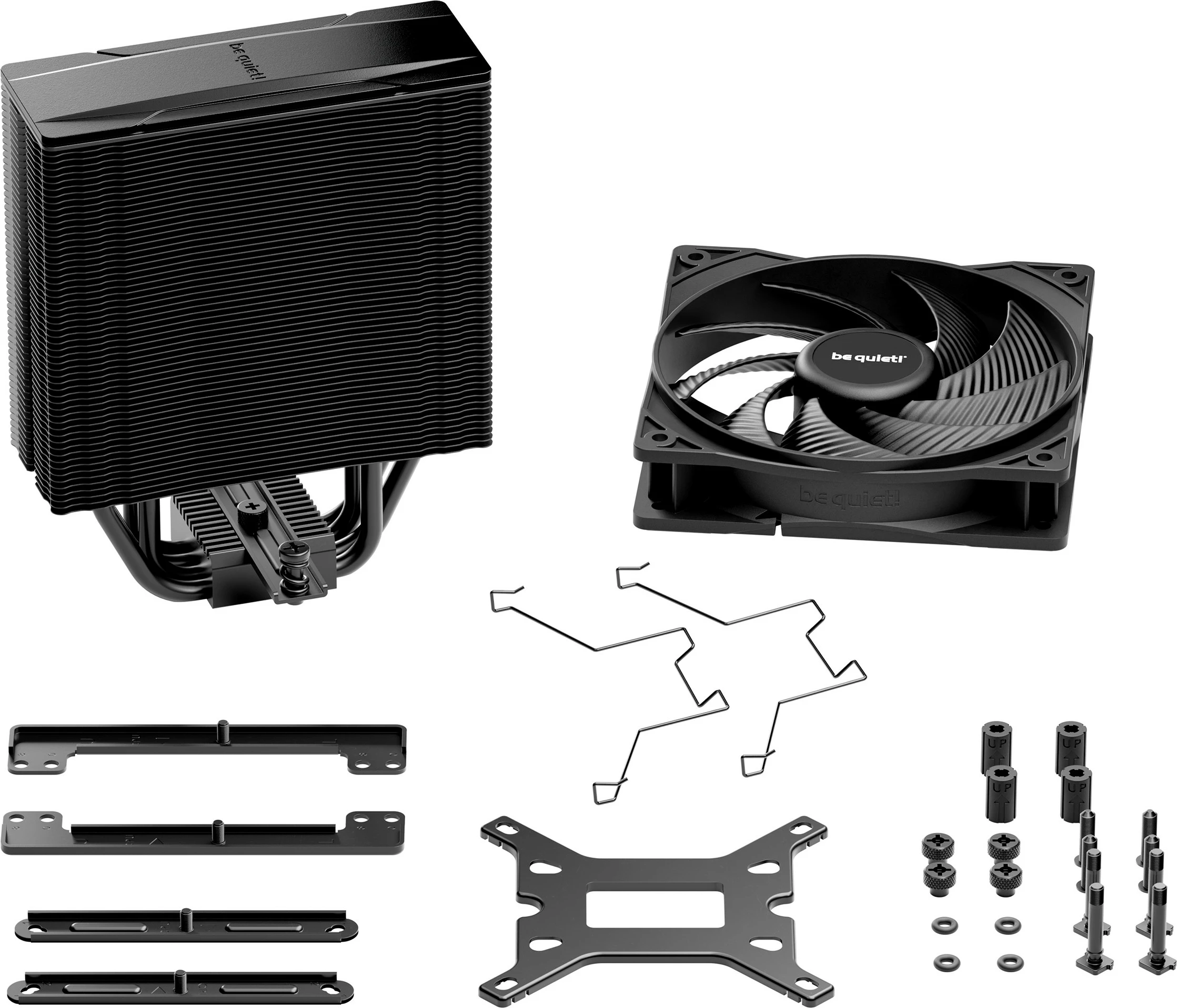 Ftohës ajri be quiet! Pure Rock 3 Black, 12 cm, 2000 RPM, i zi