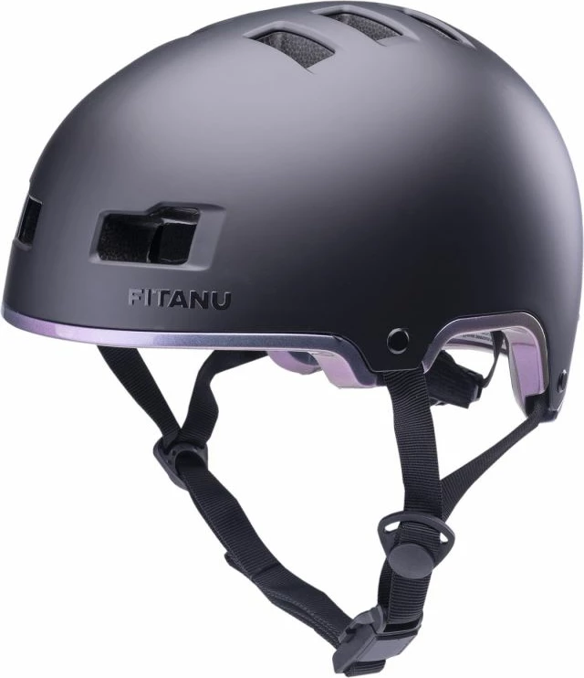 Helmetë Fitanu për meshkuj/femra, e zezë