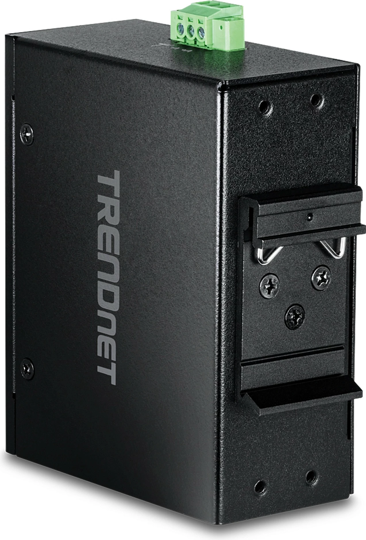 Switch industrial TRENDnet TI-PELC80, 8x Fast Ethernet PoE+, DIN rail, i zi