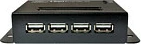 Zgjatues USB LogiLink USB 2.0 Cat.5, 50 m, me USB Hub 4 porta, i zi