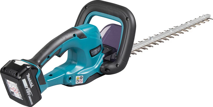 Gërshërë për gardh me bateri Makita DUH507RF, 18V, teh 50 cm, Li-Ion, e zezë/jeshile