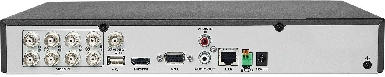 Regjistrues rrjeti Hikvision iDS-7208HQHI-M1/S, 8 kanale, i zi