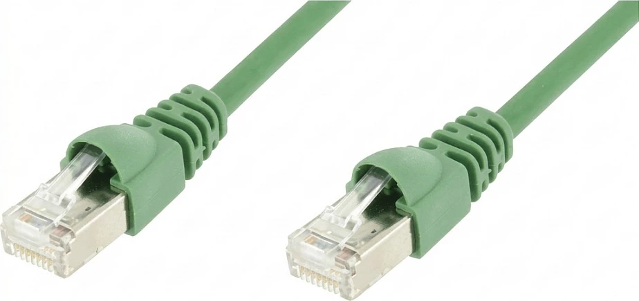 Kabllo rrjeti Telegärtner CAT6a S/FTP, 7.5 m, e gjelbër