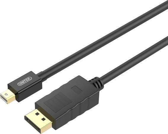 Kabllo Unitek Y-C612BK, Mini DisplayPort në DisplayPort, 3m, e zezë