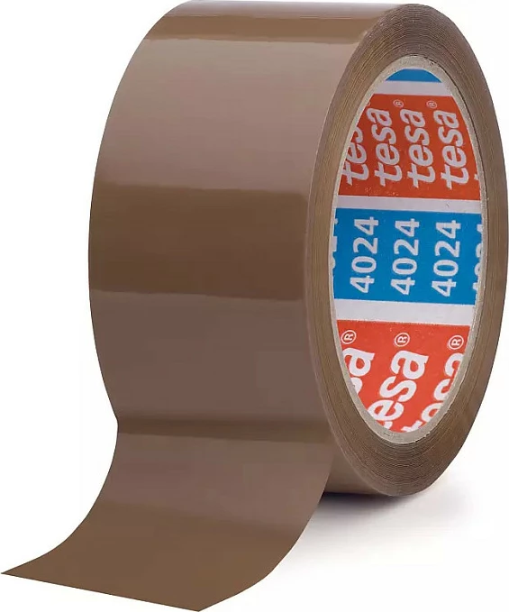 Shirit paketimi Tesa 4024, 50 mm x 66 m, kafe