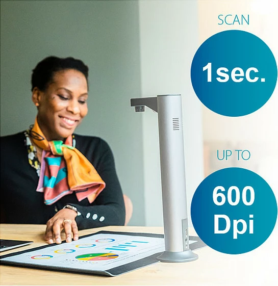 Skaner dokumentesh IRIS Scan Desk 7 Pro, A3, 18MP/4K, USB, Win/Mac, i zi