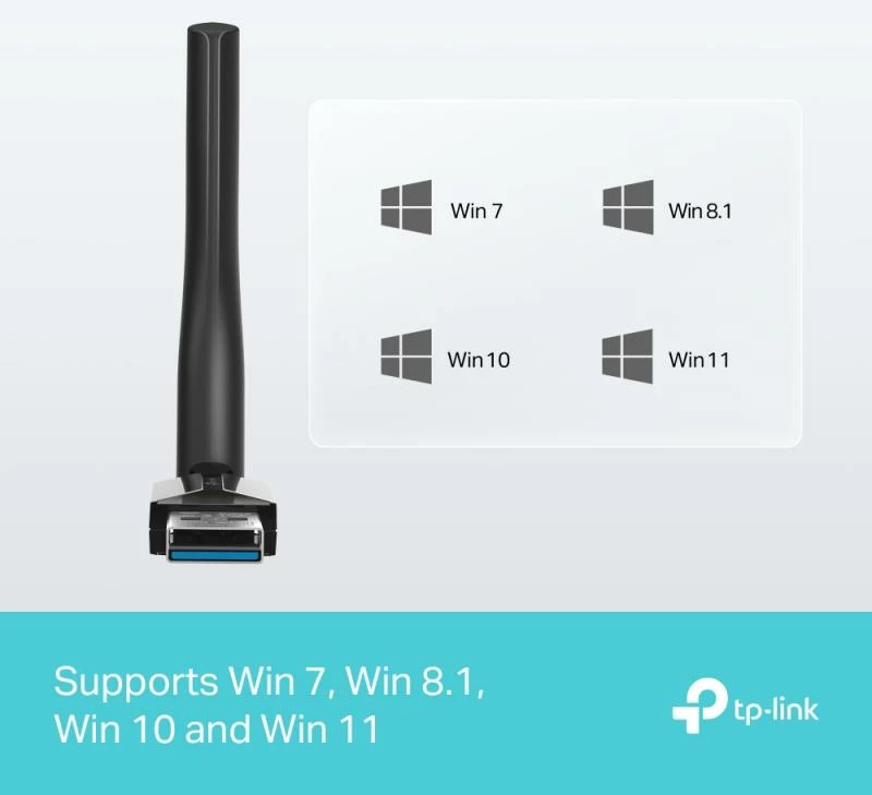 Adapter USB Bluetooth TP-Link UB500 Plus, antenë e jashtme, i zi
