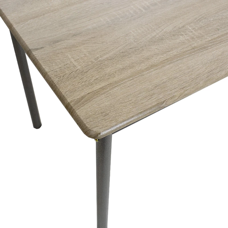 Tavolinë me karrige Roza 5 copë ngjyrë sonoma - këmbë anthracite matte 120x70x75cm