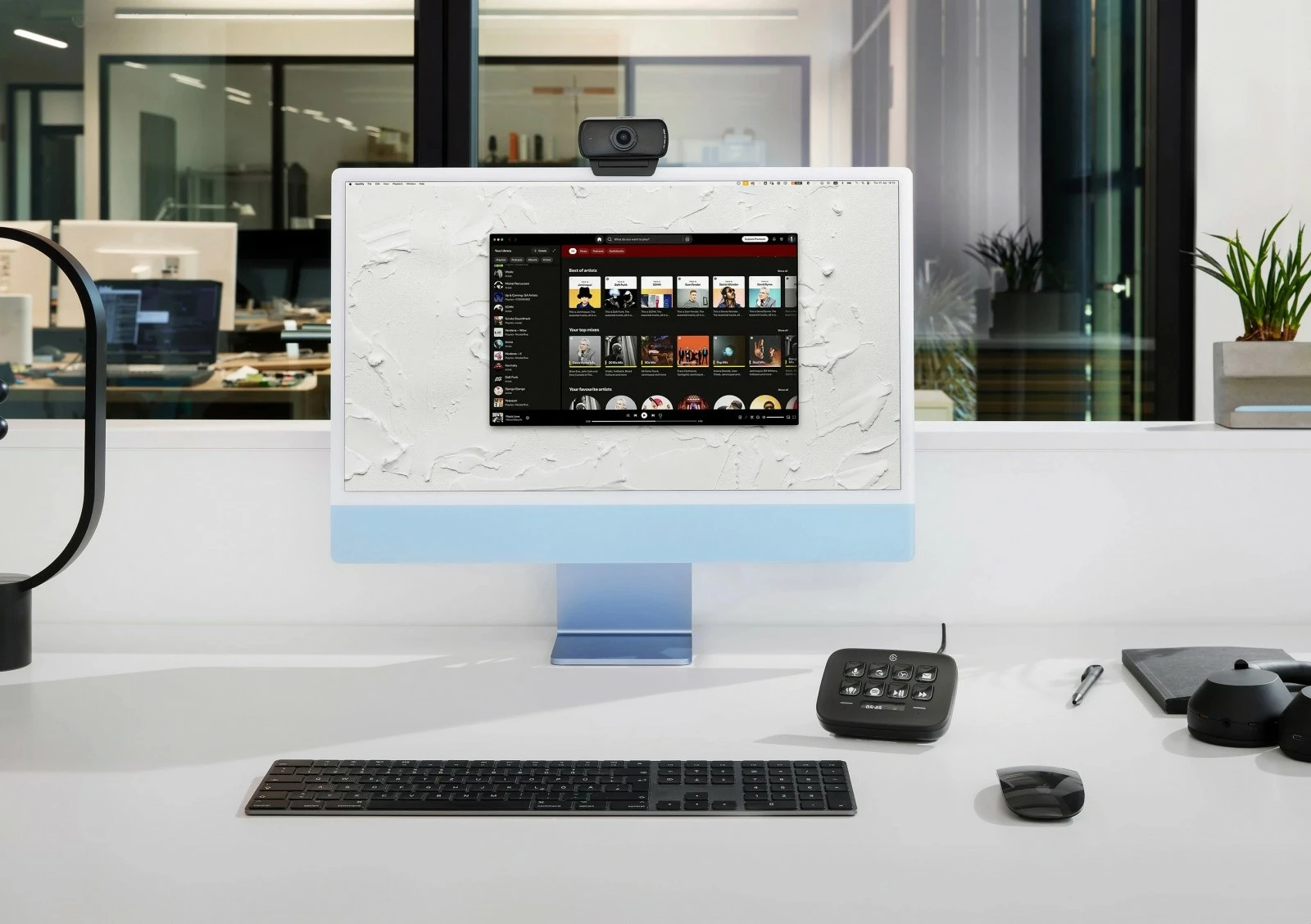 Panel Stream Deck, Elgato, Neo 10GBJ9911, 8 butona, 2 Touch Points, USB-C, e zezë