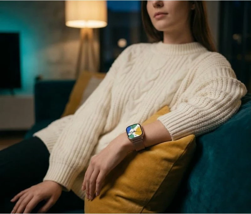 Smartwatch Gravity GT43-4, rozë, set me rrip dhe byzylyk