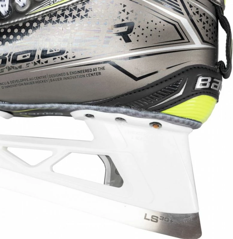 Patinat për portier Bauer Elite '21 Sr M 1058732, ngjyrë gri/argjendtë [Madhësia: 08.0]