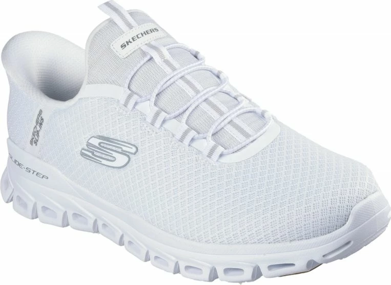 Atlete për meshkuj Skechers, të bardha [Madhësia: 40]