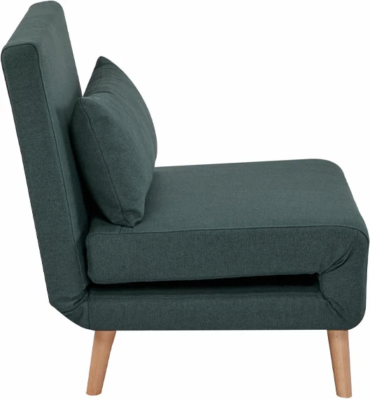 Fotelë e palosshme Aperto, gjelbër, 100x75x78